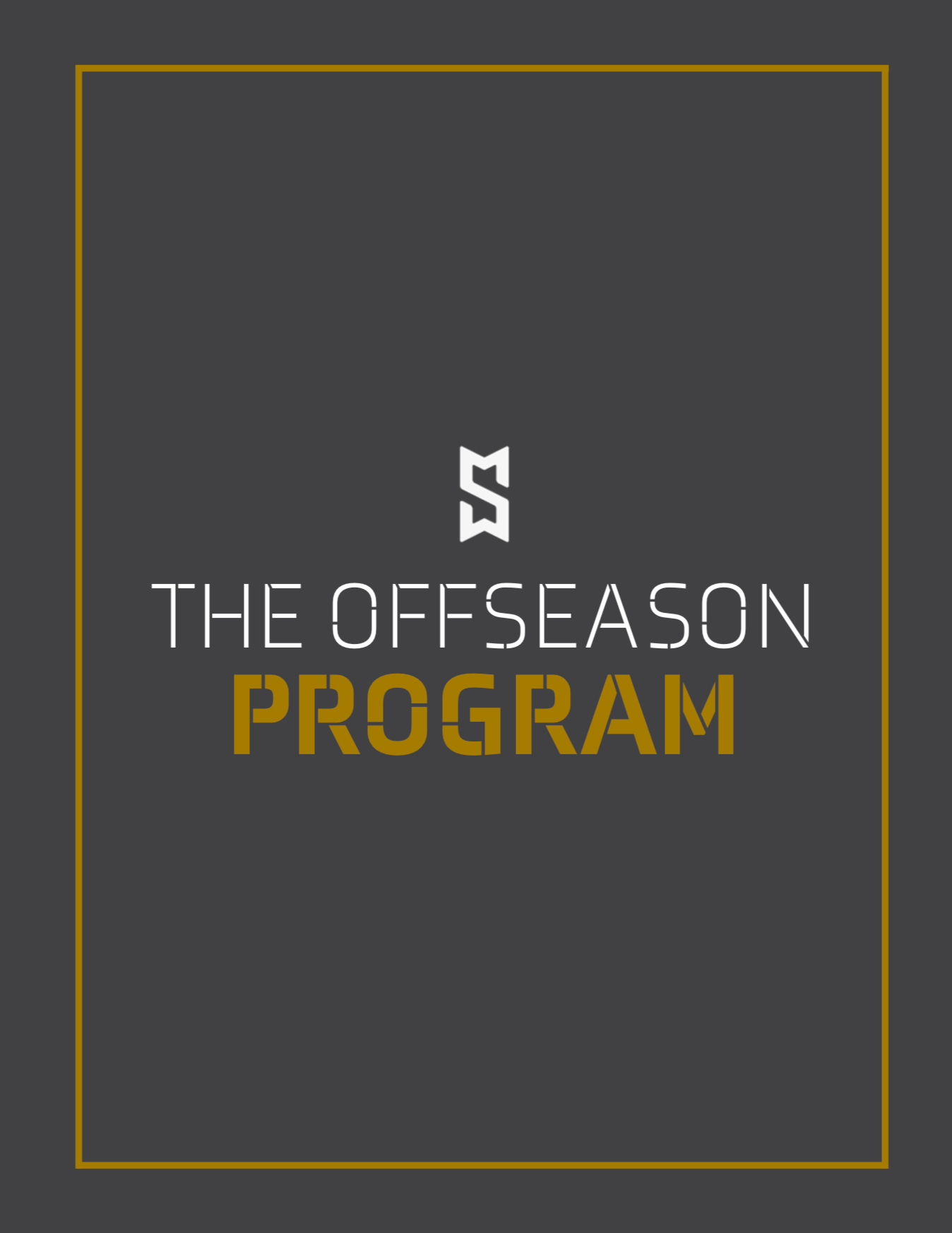 The Offseason Program